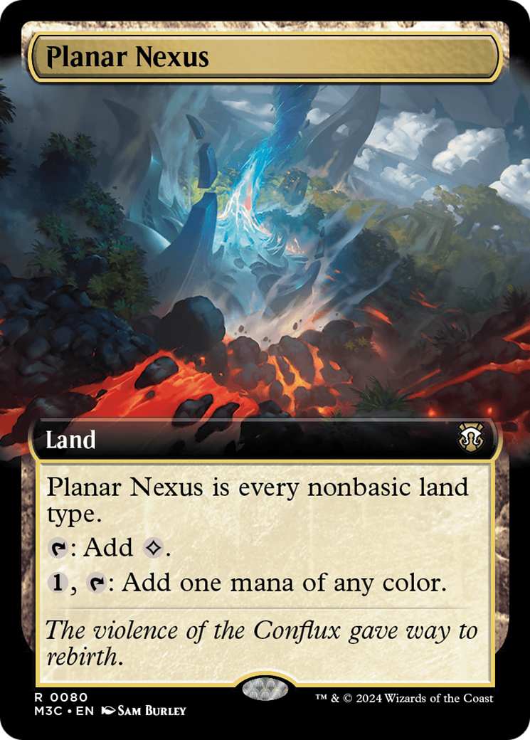 Planar Nexus (Extended Art) [Modern Horizons 3 Commander] | Game Master's Emporium (The New GME)