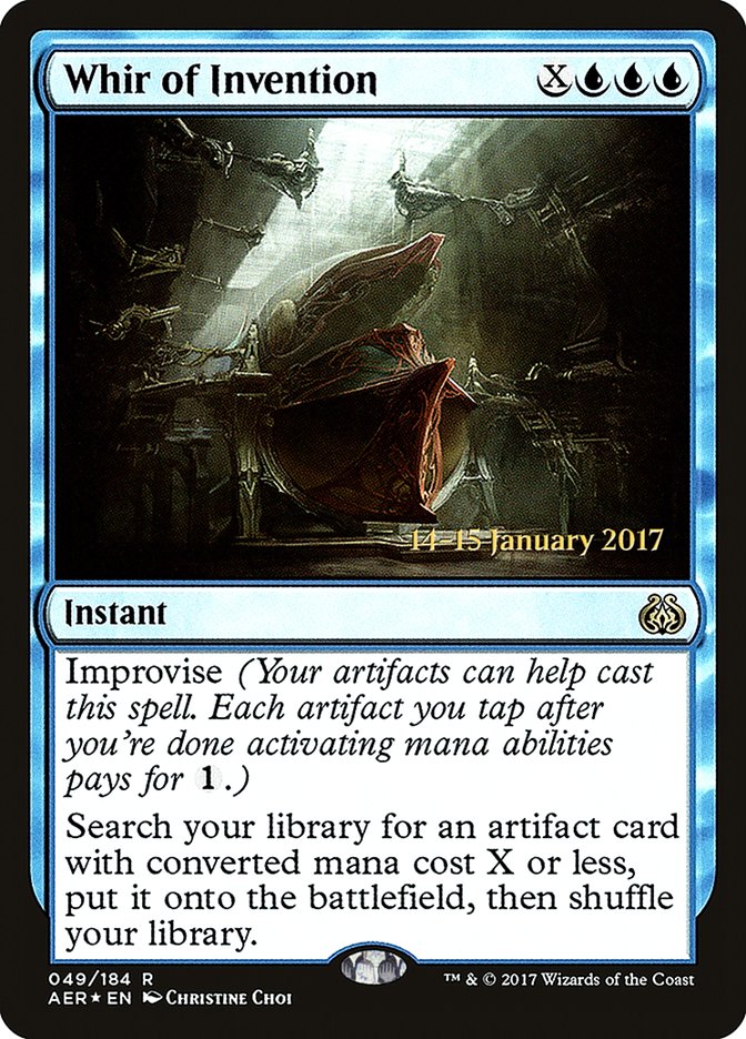 Whir of Invention [Aether Revolt Prerelease Promos] | Game Master's Emporium (The New GME)