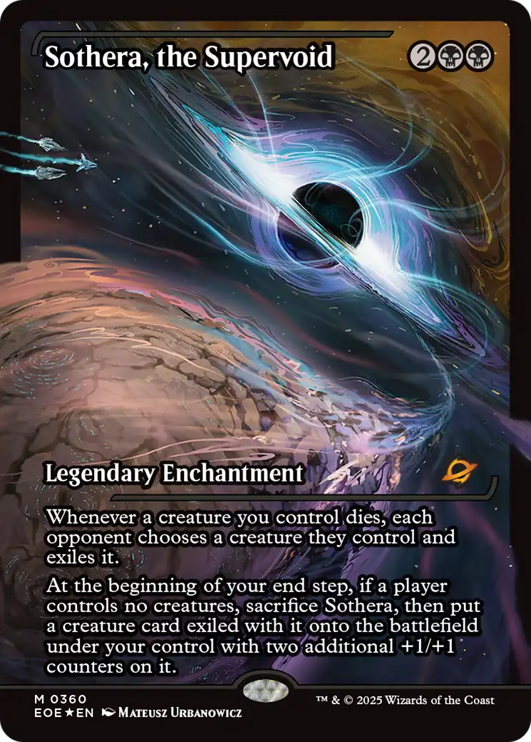 Sothera, the Supervoid (Showcase) [Edge of Eternities] | Game Master's Emporium (The New GME)
