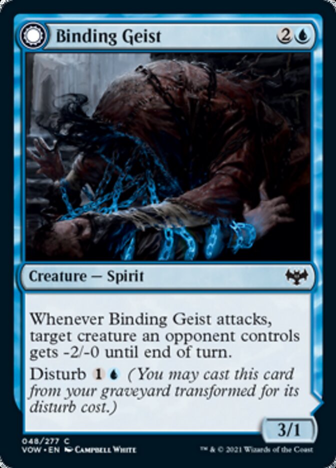 Binding Geist // Spectral Binding [Innistrad: Crimson Vow] | Game Master's Emporium (The New GME)