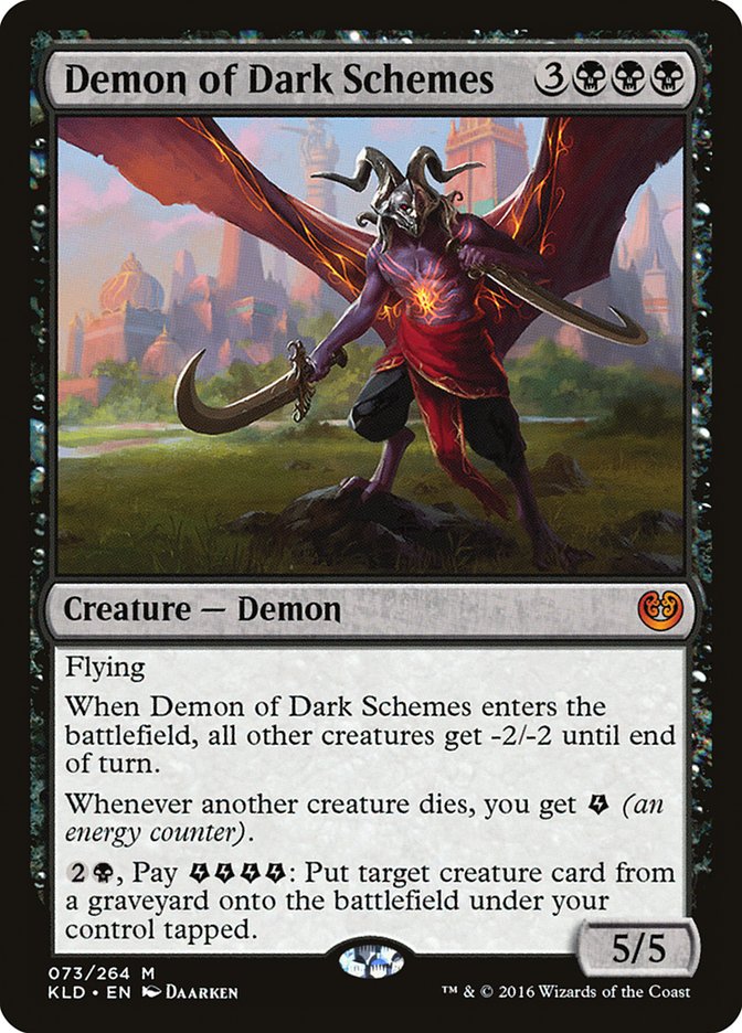 Demon of Dark Schemes [Kaladesh] | Game Master's Emporium (The New GME)