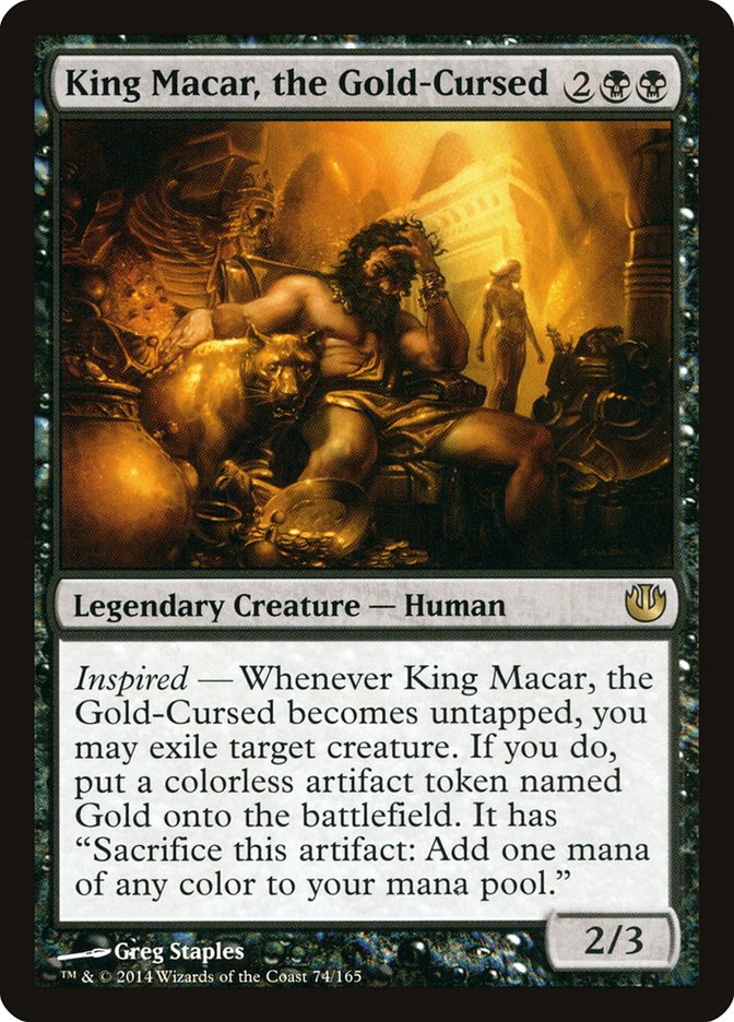 King Macar, the Gold-Cursed [Journey into Nyx] | Game Master's Emporium (The New GME)