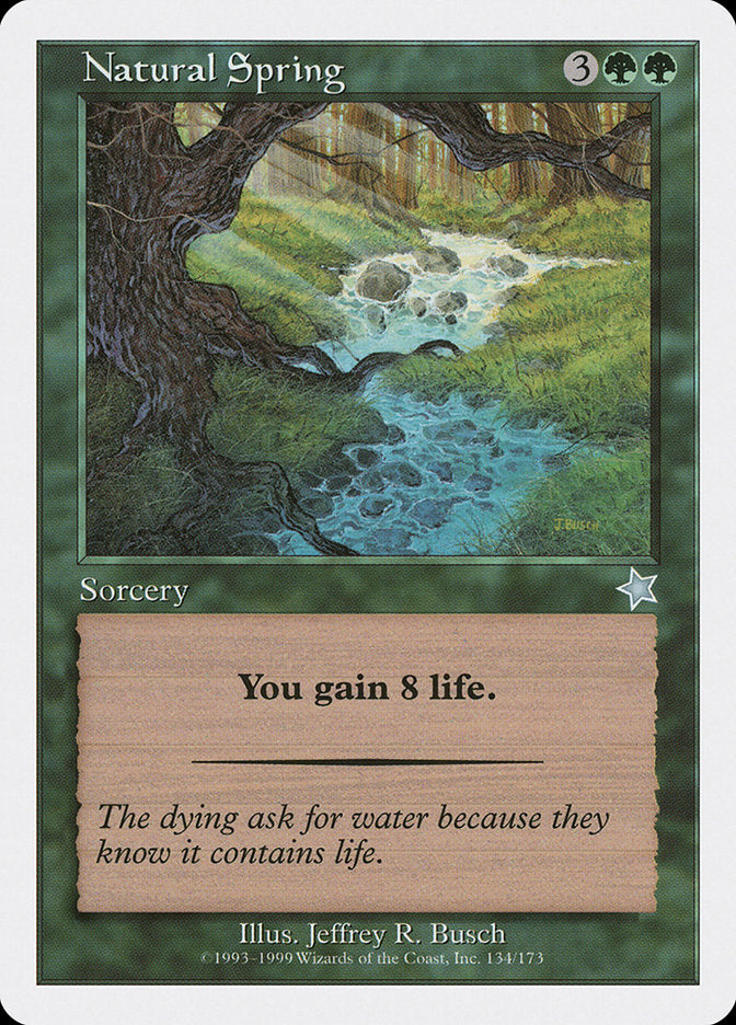Natural Spring [Starter 1999] | Game Master's Emporium (The New GME)