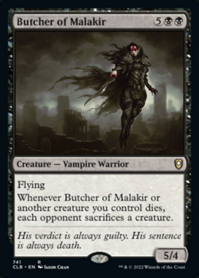 Butcher of Malakir [Commander Legends: Battle for Baldur's Gate] | Game Master's Emporium (The New GME)