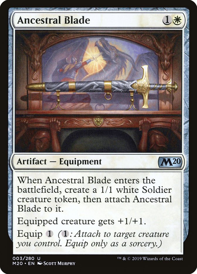 Ancestral Blade [Core Set 2020] | Game Master's Emporium (The New GME)