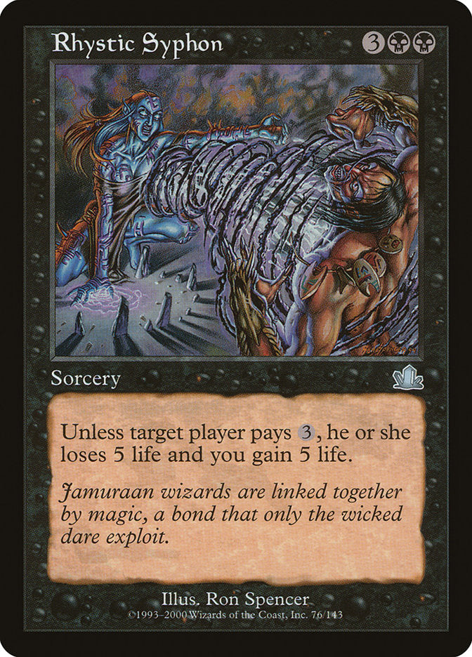 Rhystic Syphon [Prophecy] | Game Master's Emporium (The New GME)