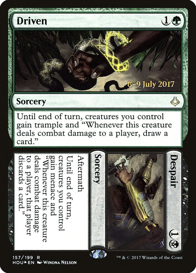 Driven // Despair [Hour of Devastation Prerelease Promos] | Game Master's Emporium (The New GME)