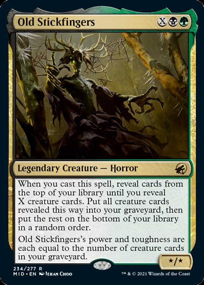 Old Stickfingers [Innistrad: Midnight Hunt] | Game Master's Emporium (The New GME)