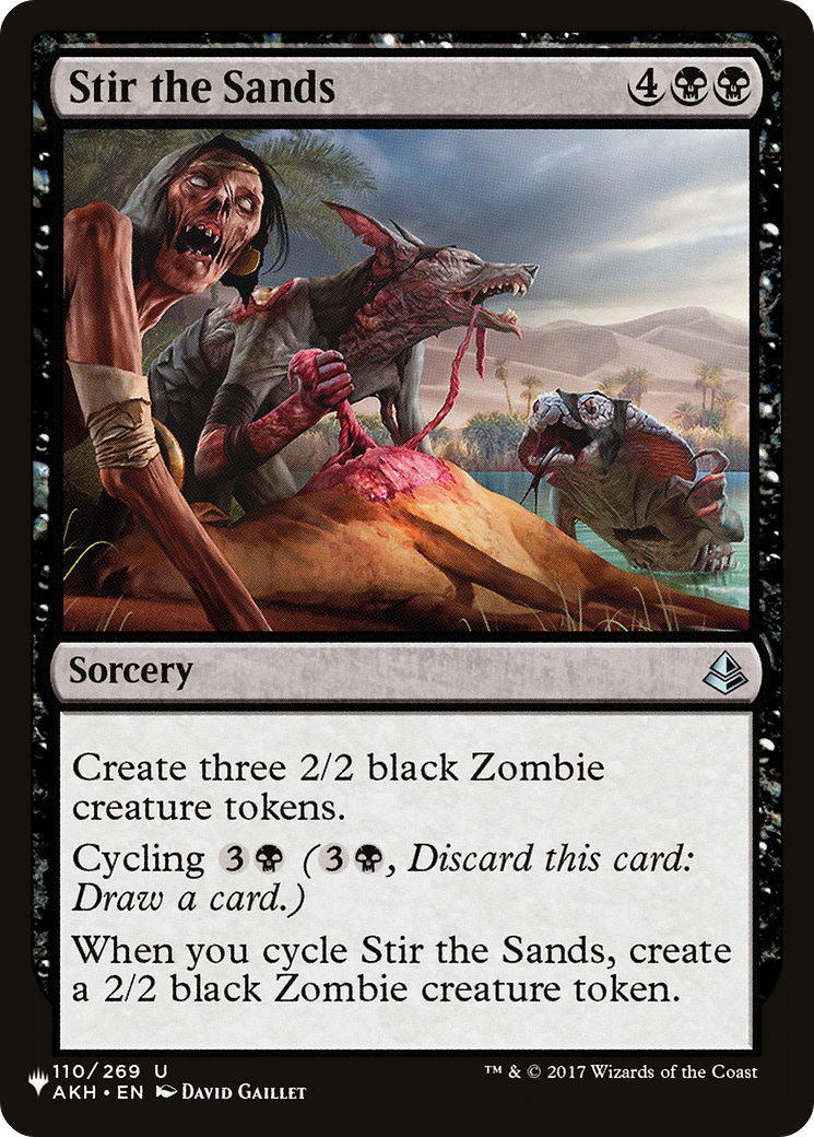 Stir the Sands [The List] | Game Master's Emporium (The New GME)