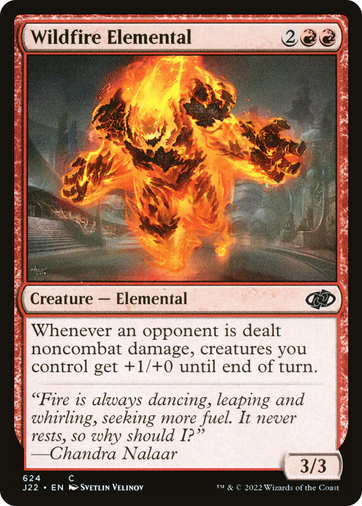 Wildfire Elemental [Jumpstart 2022] | Game Master's Emporium (The New GME)