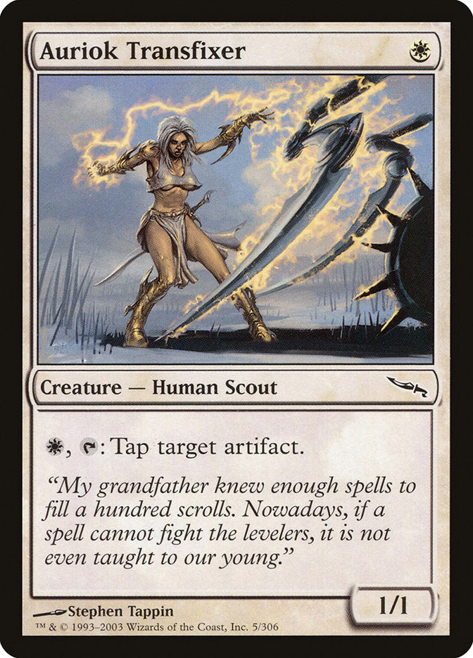 Auriok Transfixer [Mirrodin] | Game Master's Emporium (The New GME)