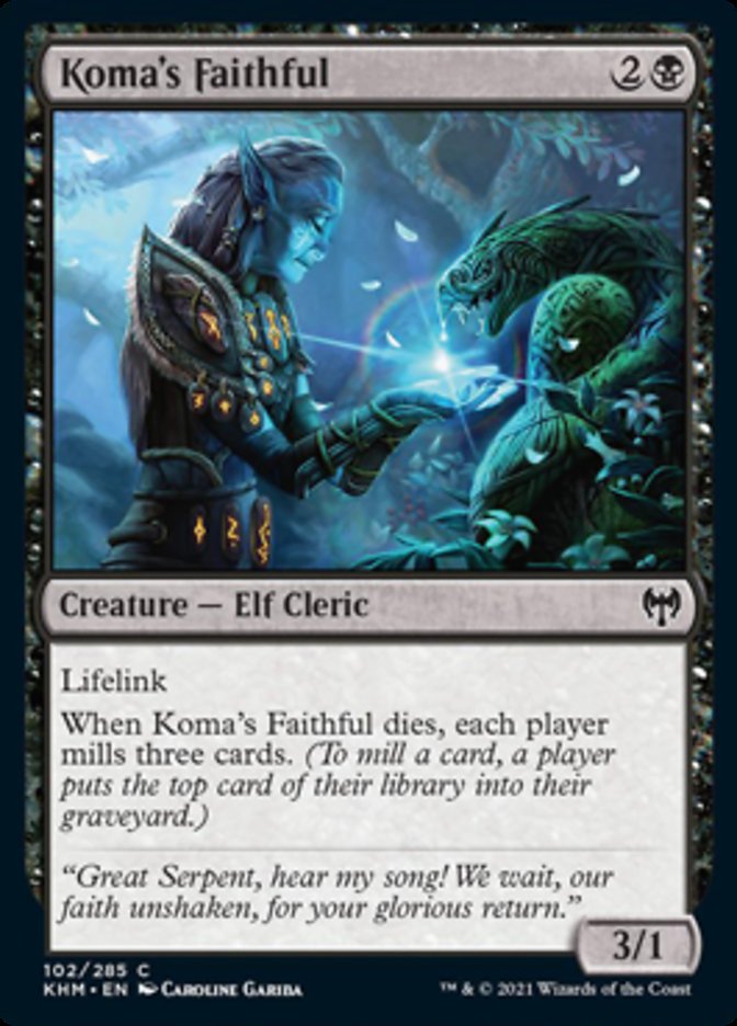 Koma's Faithful [Kaldheim] | Game Master's Emporium (The New GME)