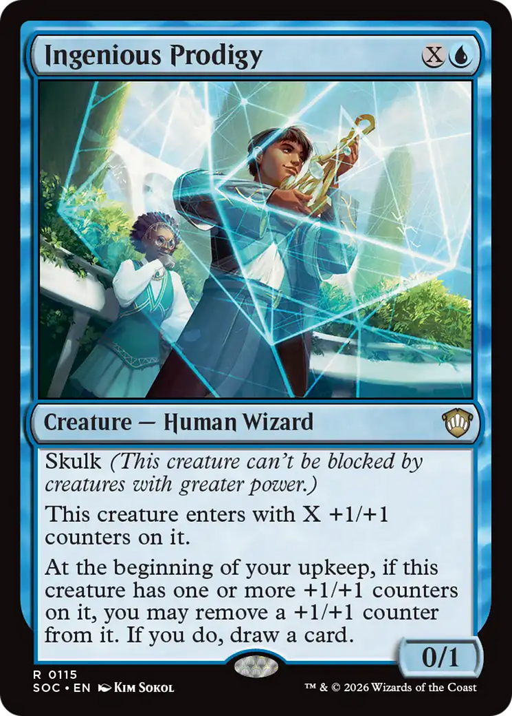 Ingenious Prodigy [Secrets of Strixhaven Commander] | Game Master's Emporium (The New GME)