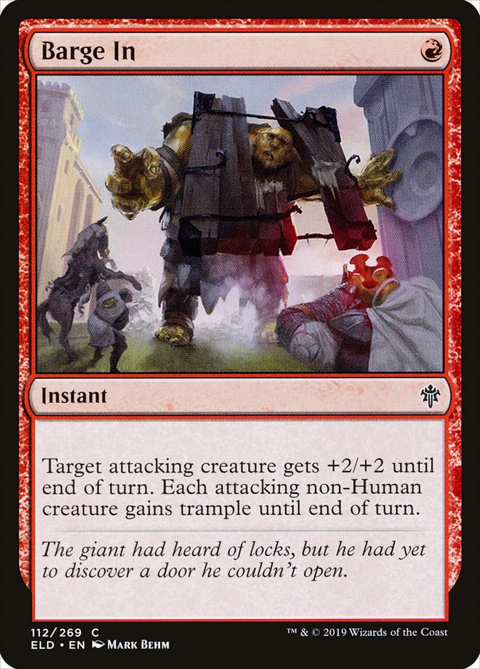 Barge In [Throne of Eldraine] | Game Master's Emporium (The New GME)