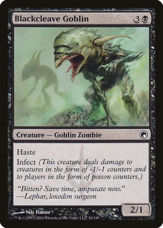 Blackcleave Goblin [Scars of Mirrodin] | Game Master's Emporium (The New GME)