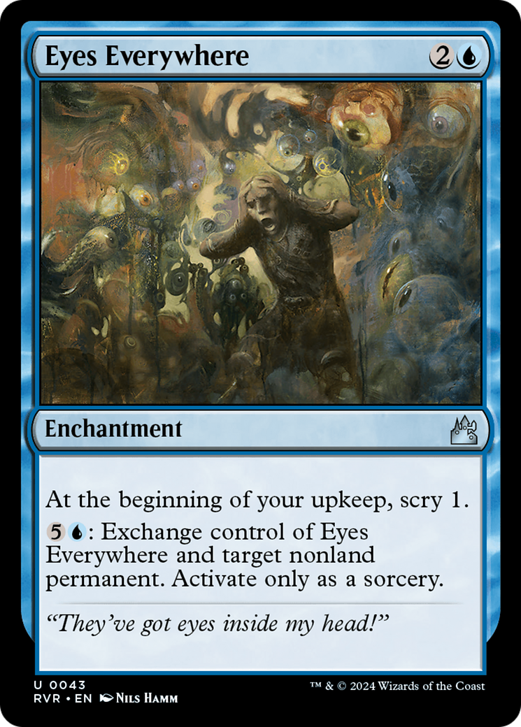 Eyes Everywhere [Ravnica Remastered] | Game Master's Emporium (The New GME)