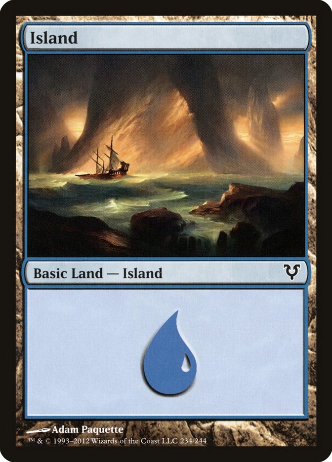 Island (234) [Avacyn Restored] | Game Master's Emporium (The New GME)