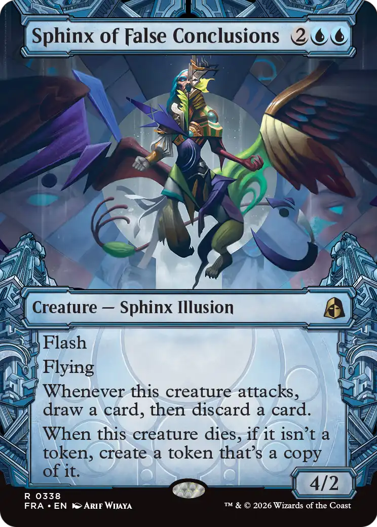 Sphinx of False Conclusions (Showcase) [Reality Fracture] | Game Master's Emporium (The New GME)