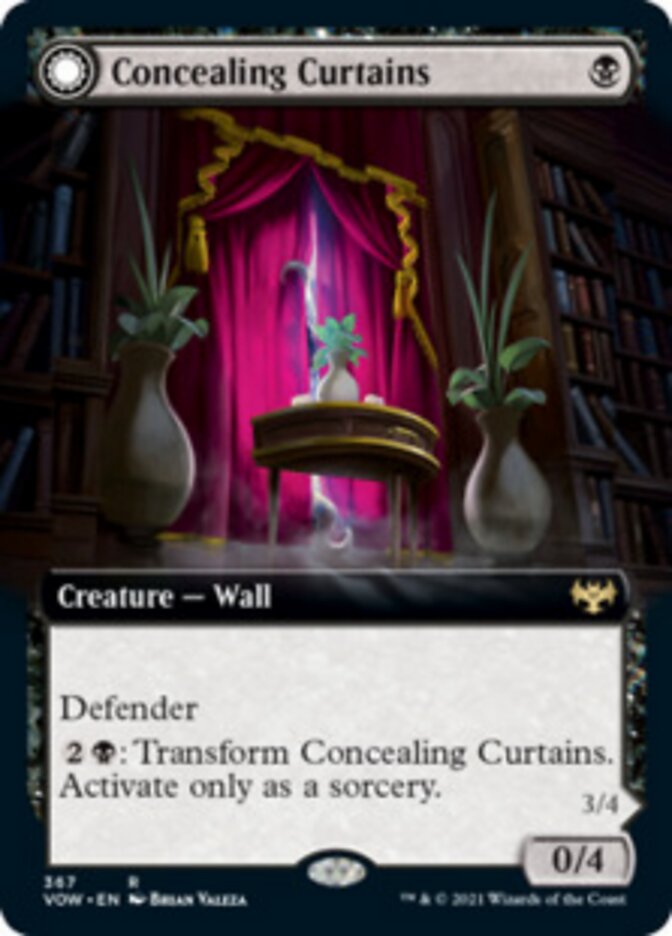 Concealing Curtains // Revealing Eye (Extended Art) [Innistrad: Crimson Vow] | Game Master's Emporium (The New GME)