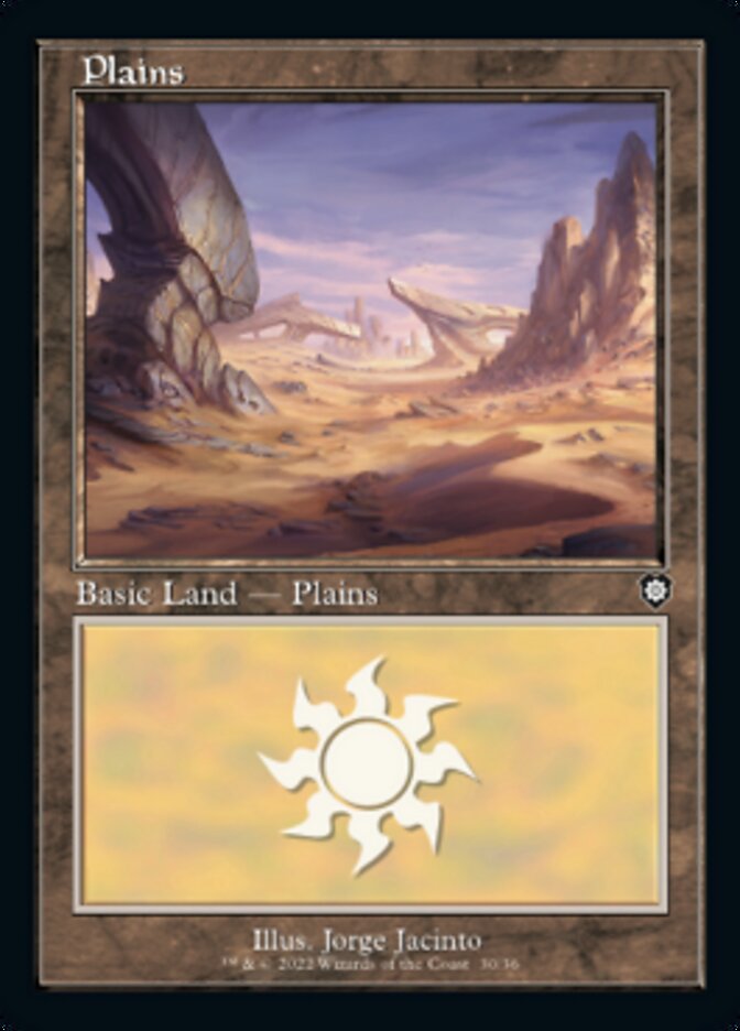 Plains (030) (Retro) [The Brothers' War Commander] | Game Master's Emporium (The New GME)