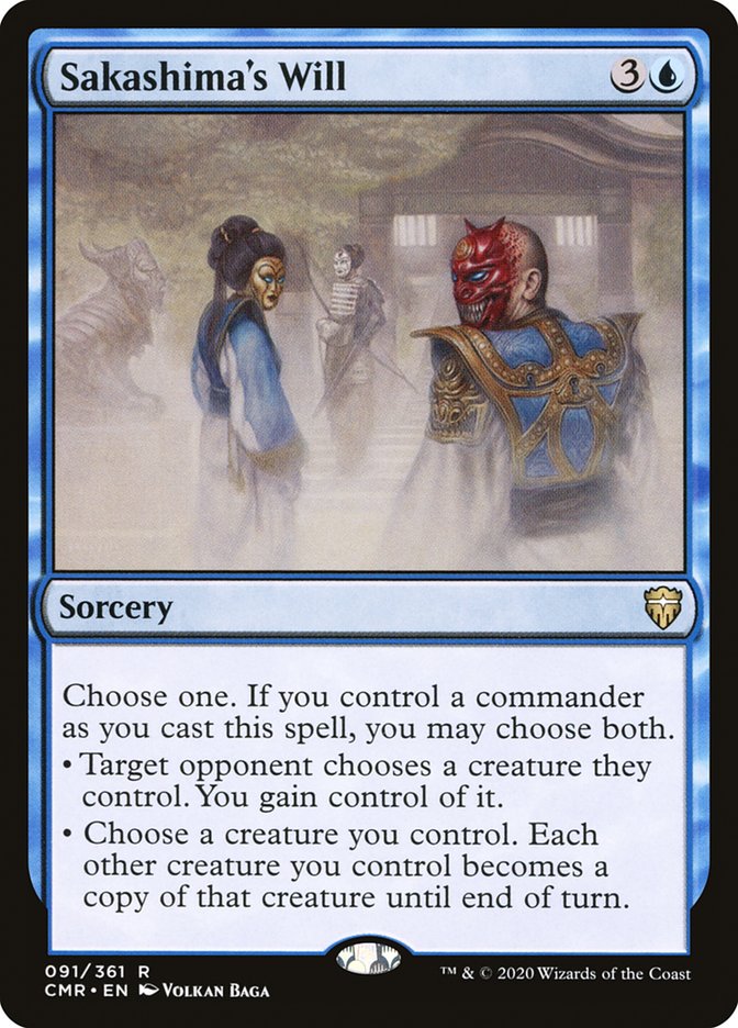 Sakashima's Will [Commander Legends] | Game Master's Emporium (The New GME)