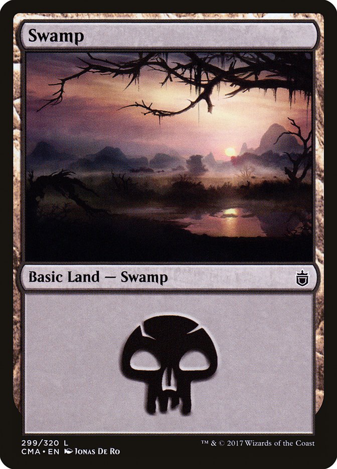 Swamp (299) [Commander Anthology] | Game Master's Emporium (The New GME)