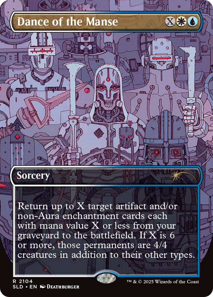 Dance of the Manse (Galaxy Foil) [Secret Lair Drop Series] | Game Master's Emporium (The New GME)
