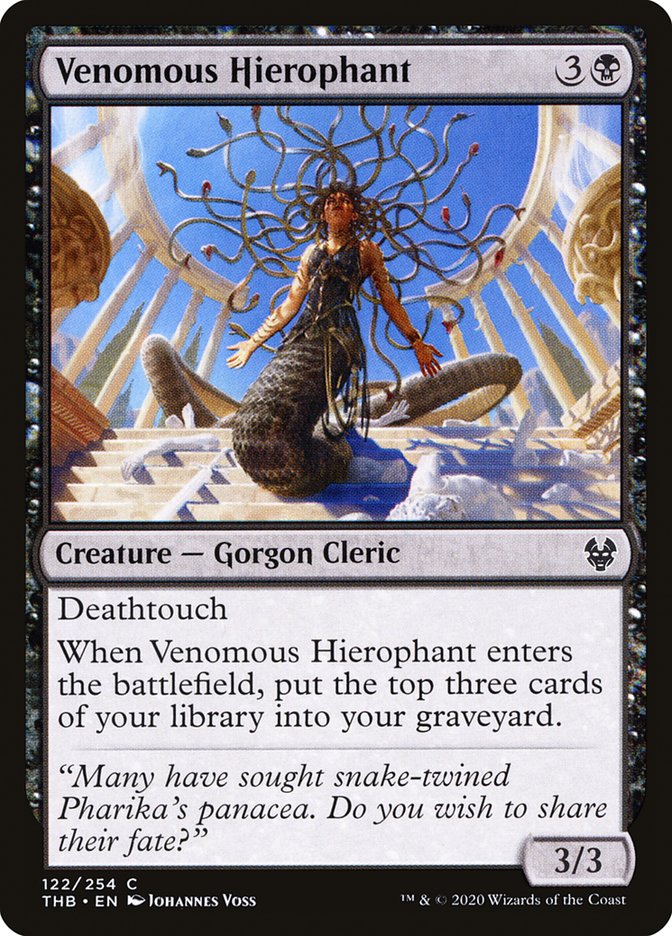 Venomous Hierophant [Theros Beyond Death] | Game Master's Emporium (The New GME)