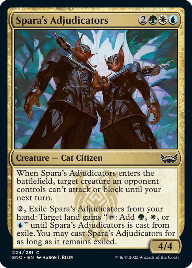 Spara's Adjudicators [Streets of New Capenna] | Game Master's Emporium (The New GME)