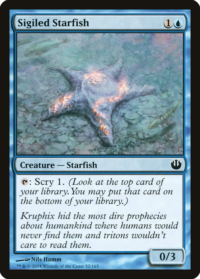 Sigiled Starfish [Journey into Nyx] | Game Master's Emporium (The New GME)