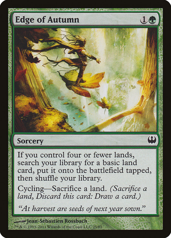 Edge of Autumn [Duel Decks: Knights vs. Dragons] | Game Master's Emporium (The New GME)
