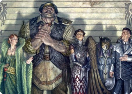Rogues' Gallery Art Card [Streets of New Capenna Art Series] | Game Master's Emporium (The New GME)