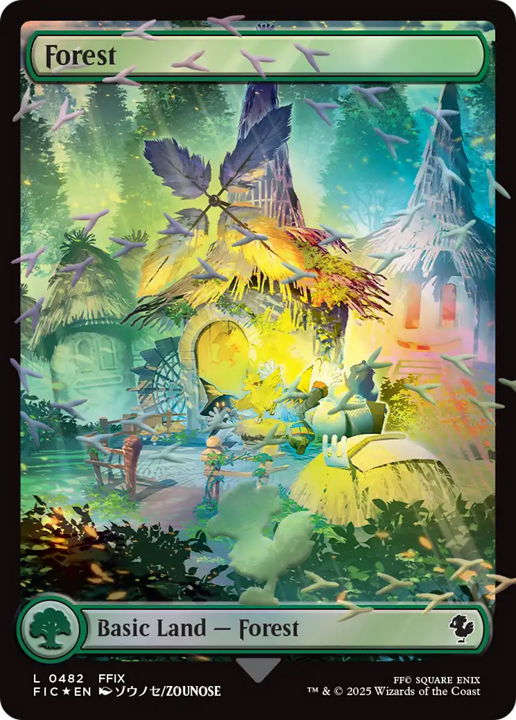 Forest (Chocobo Track Foil) [FINAL FANTASY Commander] | Game Master's Emporium (The New GME)