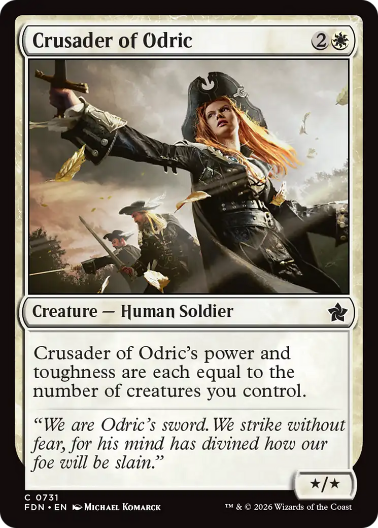 Crusader of Odric (0731) [Foundations] | Game Master's Emporium (The New GME)