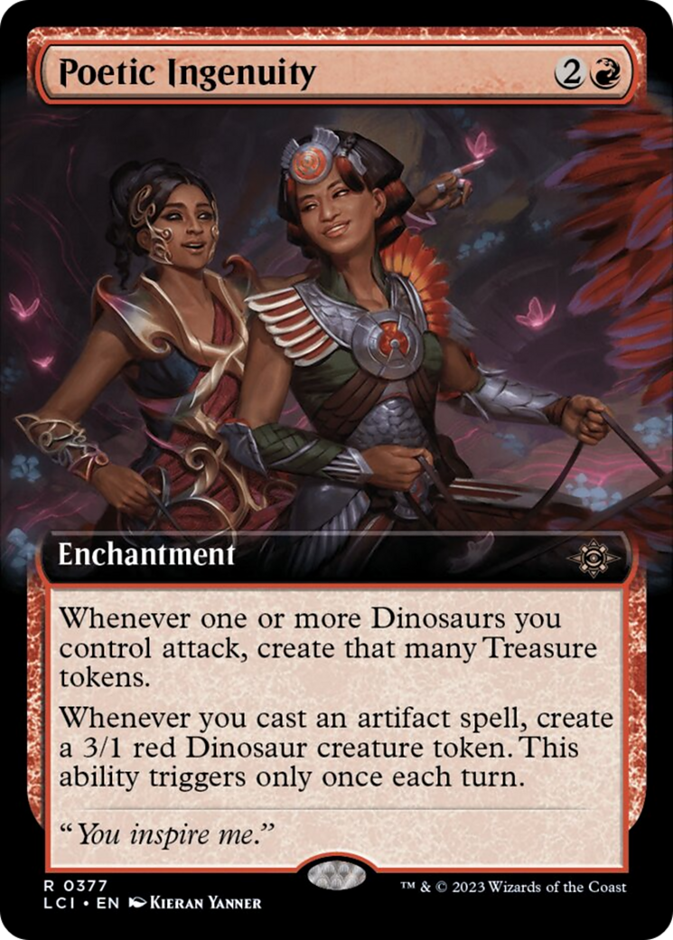 Poetic Ingenuity (Extended Art) [The Lost Caverns of Ixalan] | Game Master's Emporium (The New GME)