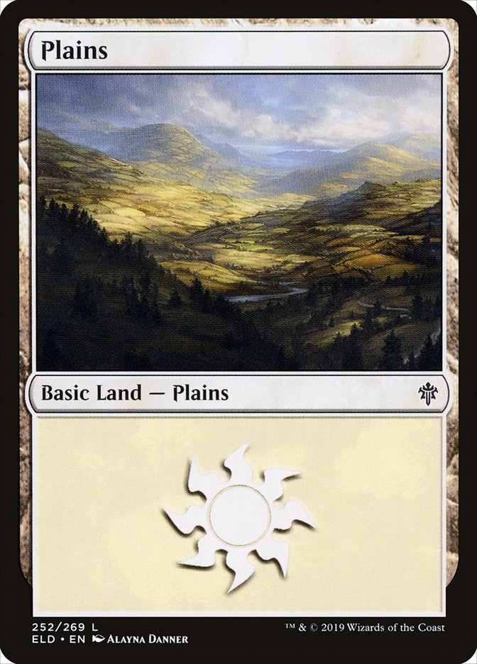 Plains (252) [Throne of Eldraine] | Game Master's Emporium (The New GME)