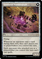 Unstable Glyphbridge // Sandswirl Wanderglyph [The Lost Caverns of Ixalan Prerelease Cards] | Game Master's Emporium (The New GME)