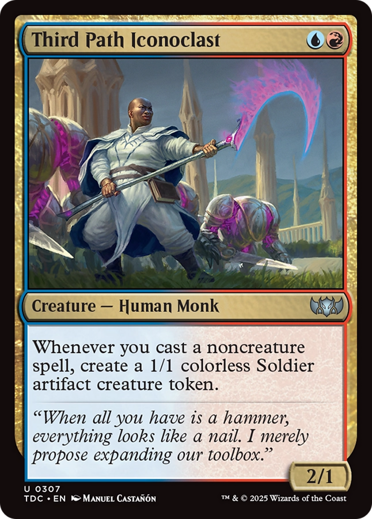 Third Path Iconoclast [Tarkir: Dragonstorm Commander] | Game Master's Emporium (The New GME)