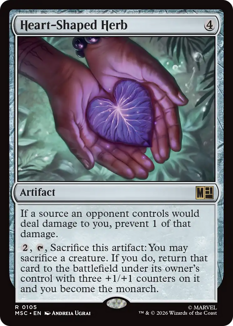 Heart-Shaped Herb [Marvel Super Heroes Commander] | Game Master's Emporium (The New GME)