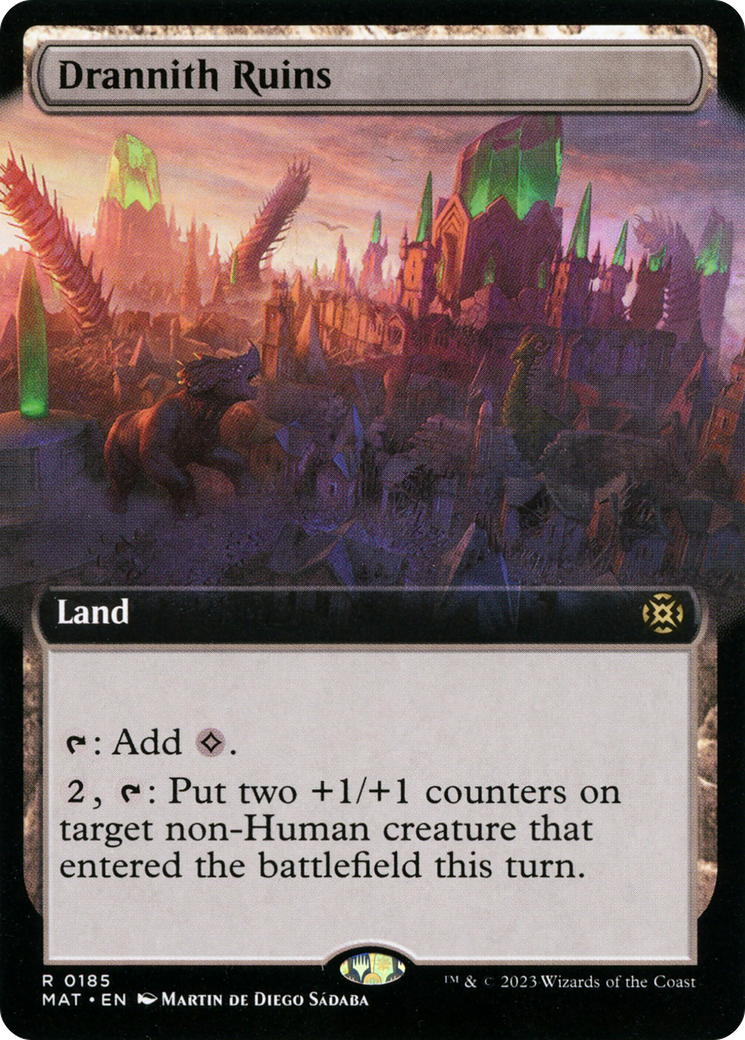 Drannith Ruins (Extended Art) [March of the Machine: The Aftermath] | Game Master's Emporium (The New GME)