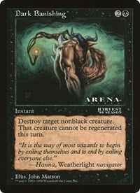 Dark Banishing (Oversized) [Oversize Cards] | Game Master's Emporium (The New GME)