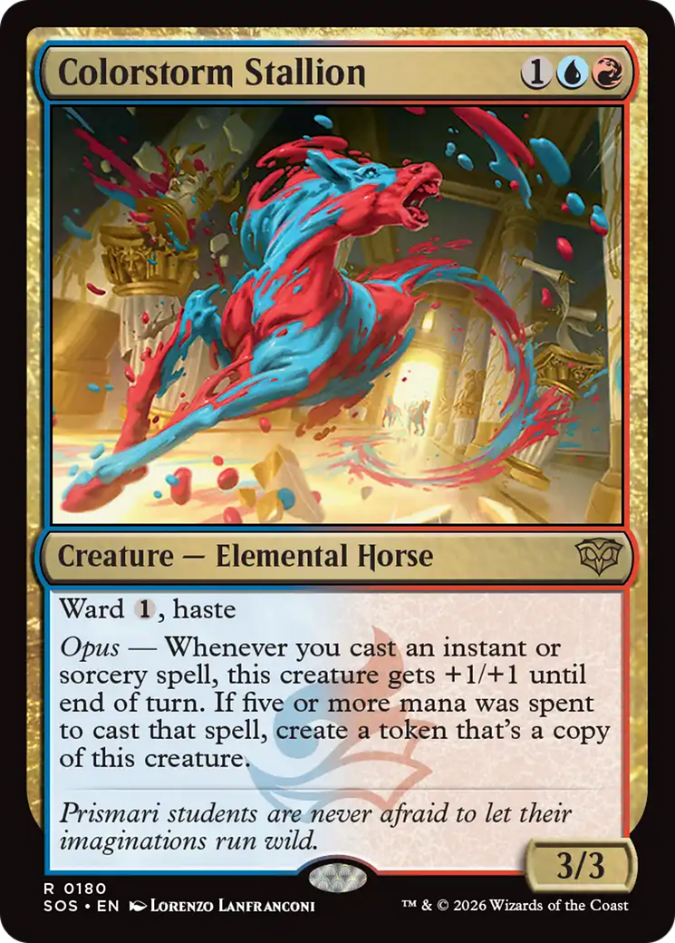 Colorstorm Stallion [Secrets of Strixhaven] | Game Master's Emporium (The New GME)