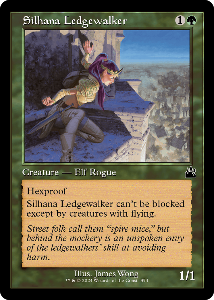 Silhana Ledgewalker (Retro Frame) [Ravnica Remastered] | Game Master's Emporium (The New GME)