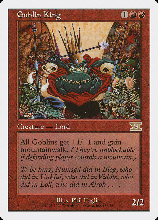 Goblin King [Classic Sixth Edition] | Game Master's Emporium (The New GME)