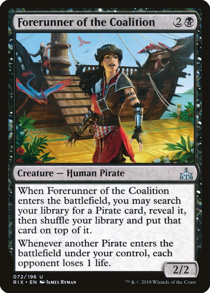 Forerunner of the Coalition [Rivals of Ixalan] | Game Master's Emporium (The New GME)