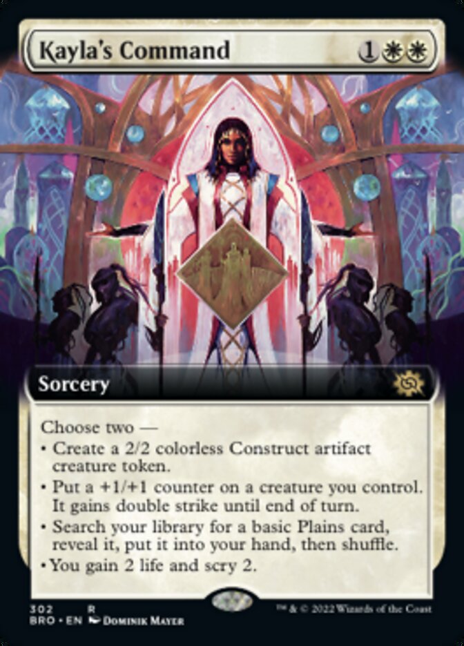 Kayla's Command (Extended Art) [The Brothers' War] | Game Master's Emporium (The New GME)