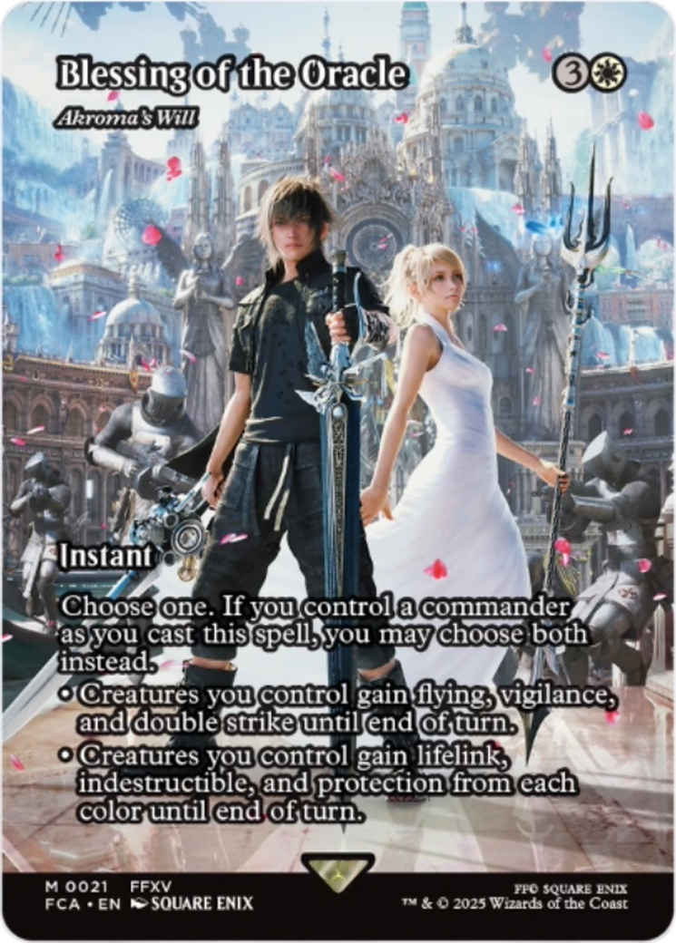 Blessing of the Oracle - Akroma's Will (Showcase) [FINAL FANTASY : Through the Ages] | Game Master's Emporium (The New GME)