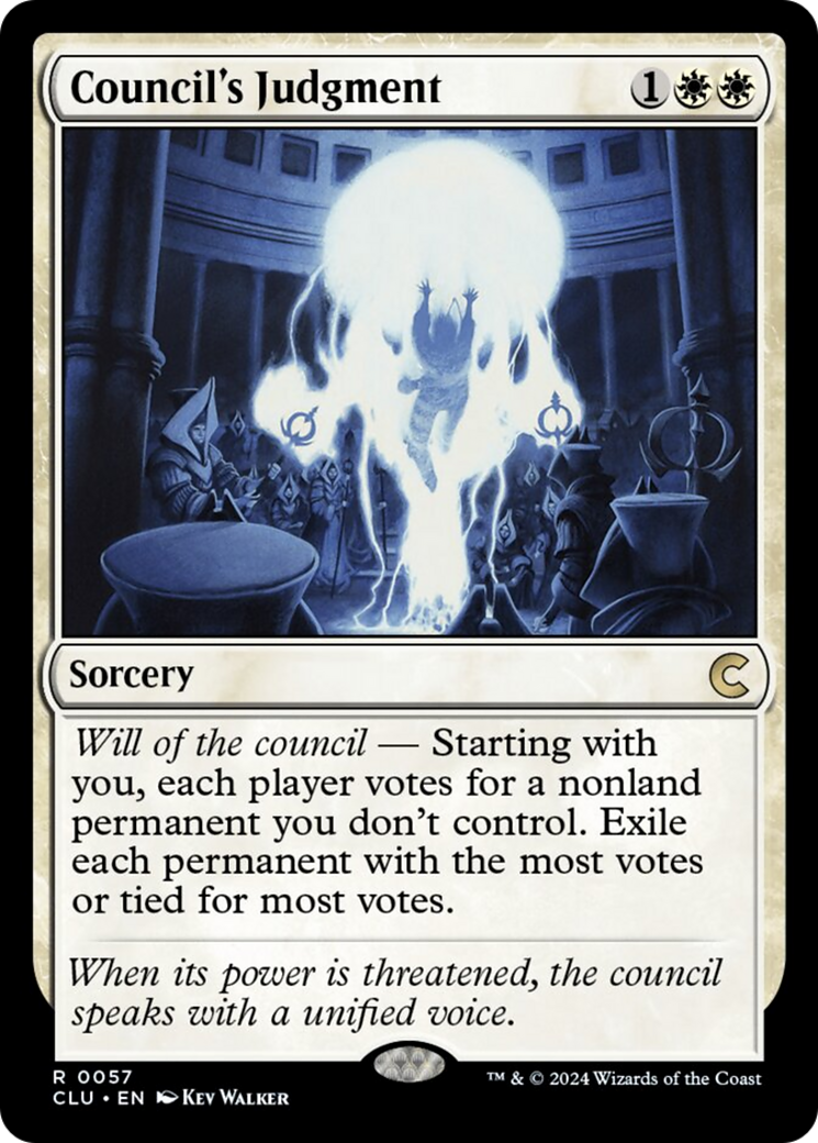 Council's Judgment [Ravnica: Clue Edition] | Game Master's Emporium (The New GME)