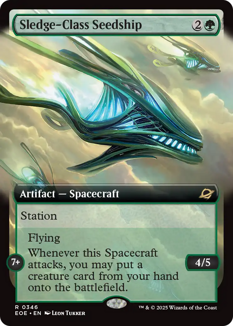 Sledge-Class Seedship (Extended Art) [Edge of Eternities] | Game Master's Emporium (The New GME)