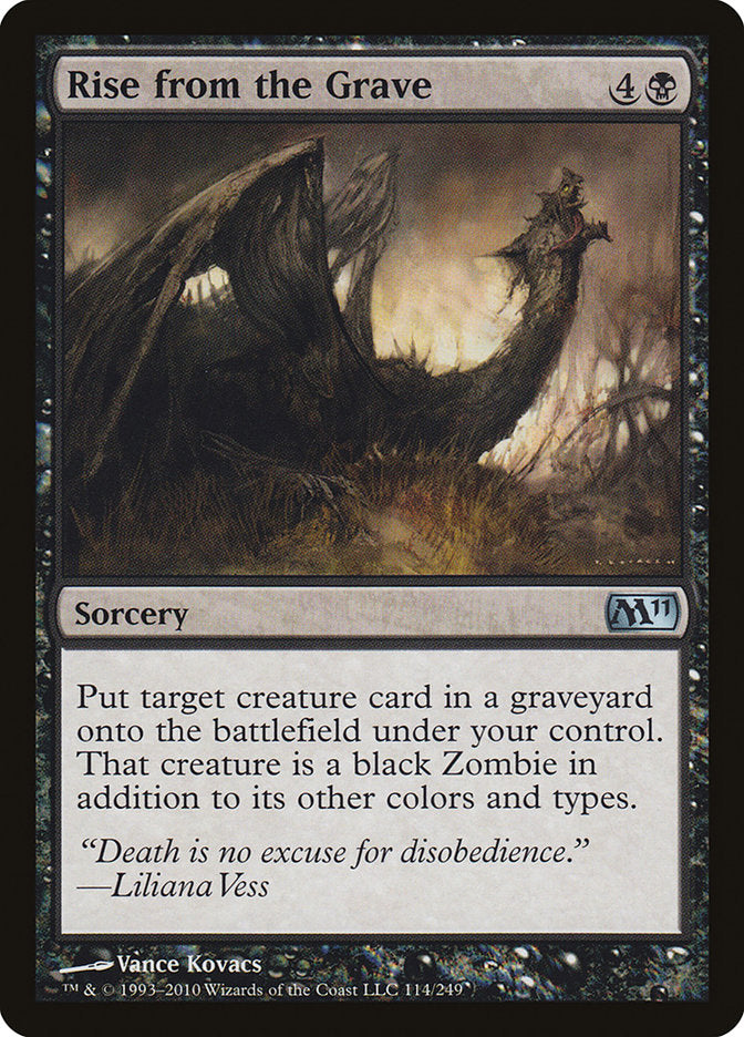 Rise from the Grave [Magic 2011] | Game Master's Emporium (The New GME)